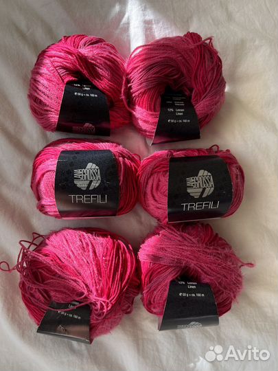 Пряжа летняя разная