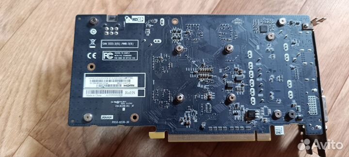 Видеокарта rx560 на запчасти