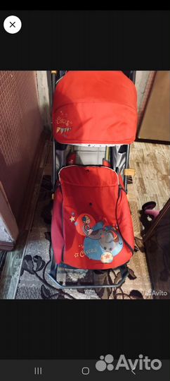 Детские санки коляска бу