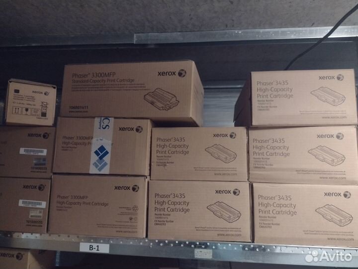 Оригинальные картриджи Xerox