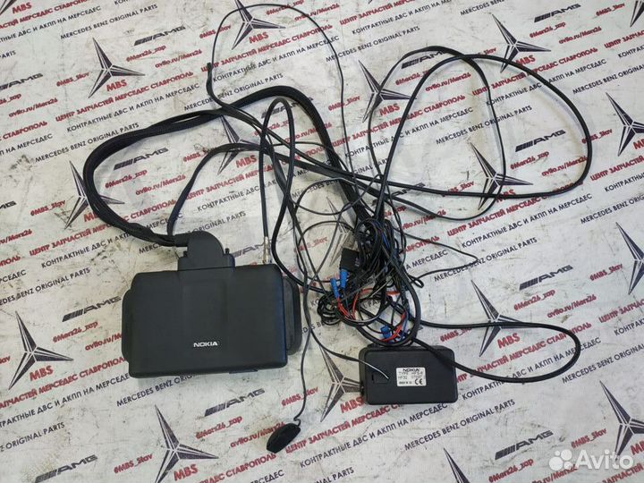 Блок управления телефоном w210 Mercedes