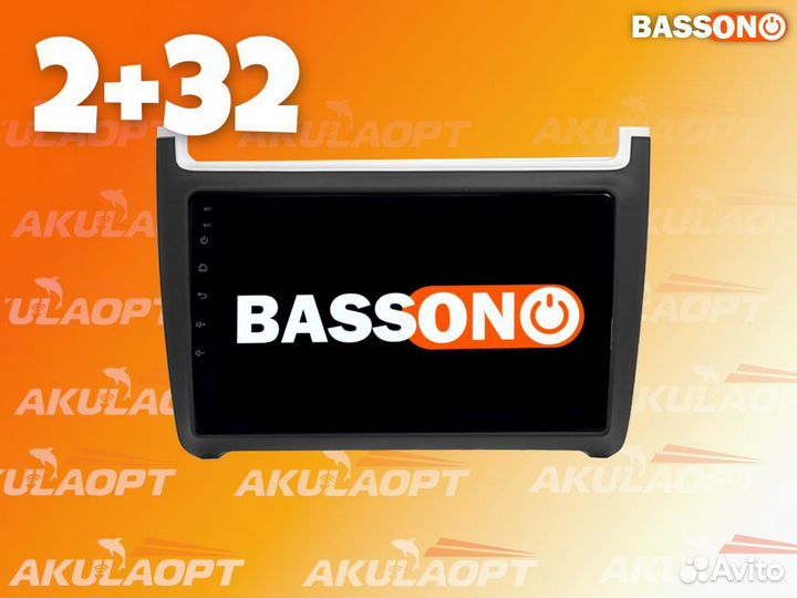 Магнитола Volkswagen Polo 2009+