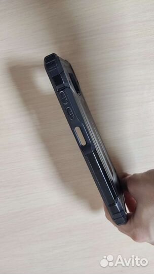 Чехол бампер для Poco x3 pro черный противоударный