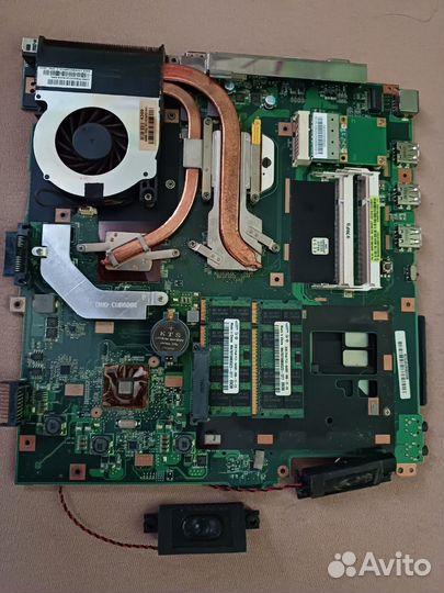 Запчасти для Asus N60D (материнка, оперативка)