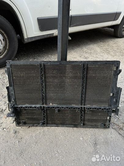 Радиатор кондиционера Mercedes w221 s350