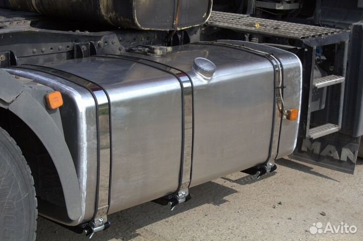 Алюминиевый топливный бак Man на 600л 620х675х1560