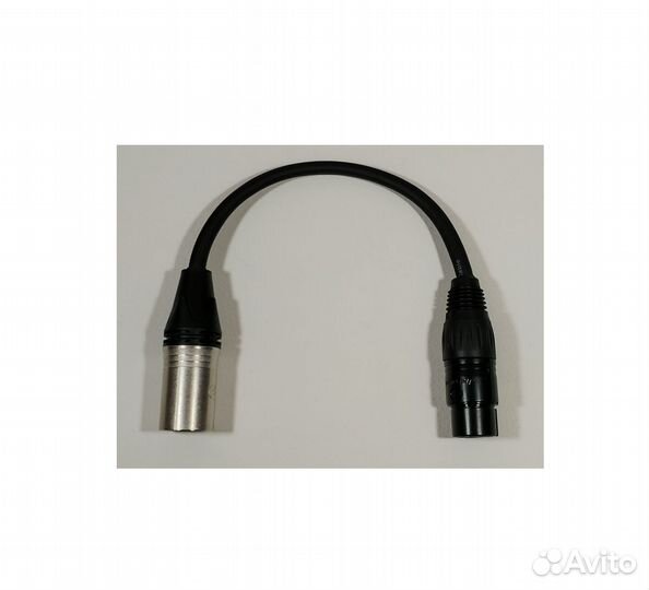 Кабель переходник XLR 3P - XLR 5P