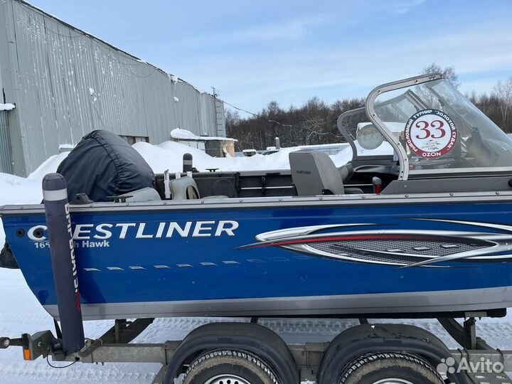 Катер Crestliner Fish Hawk 1650
