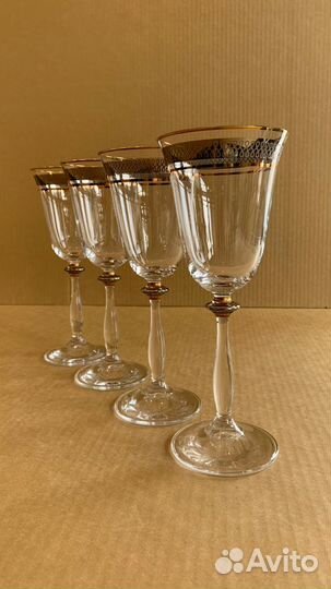 Бокалы для вина Bohemia Crystal Angela (Чехия) 250