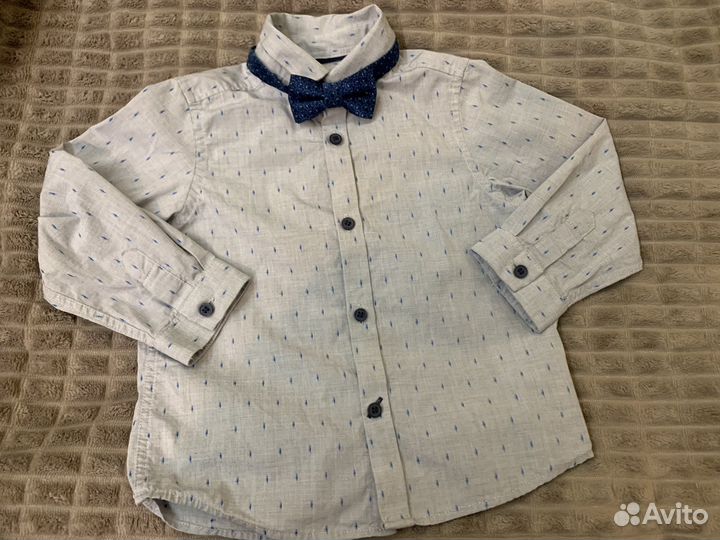 Рубашка с бабочкой Mothercare (р.92)