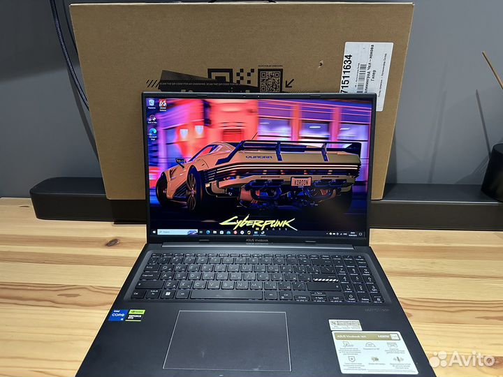 Игровой asus RTX / i5-12500h / гарантия / тонкий