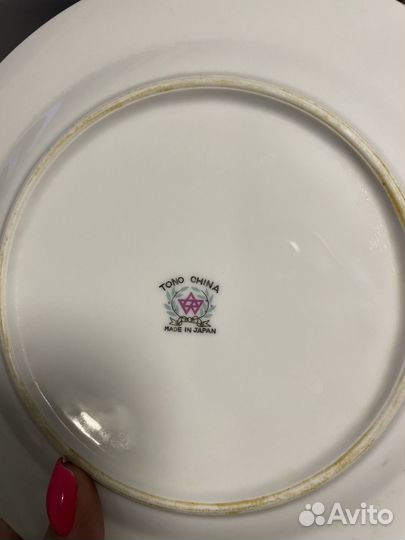 Набор тарелок японский фарфор