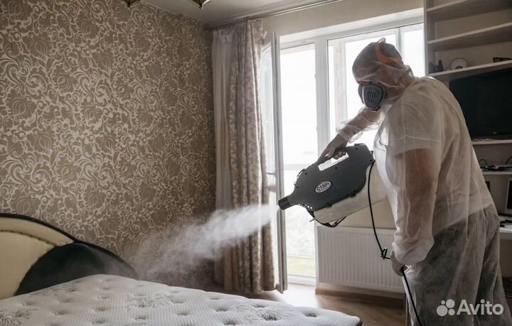 Уничтожение тараканов, клопов, мышей, запахов 24/7