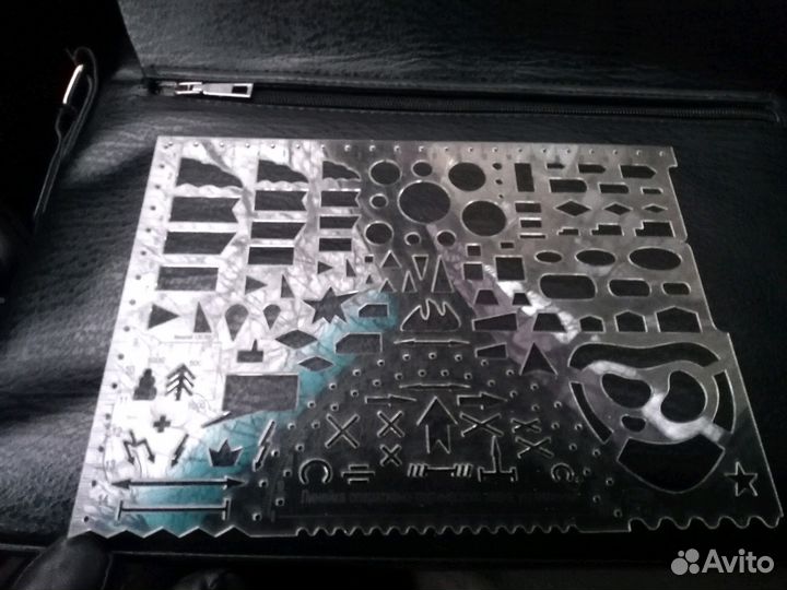 Линейки офицерские (командирские), топографические