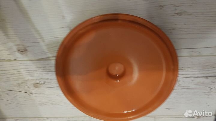 Крышка от сотейника ломоносовская керамика