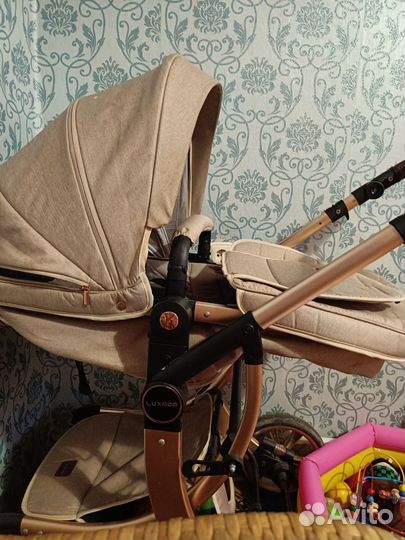 Коляска luxmom 3 в 1