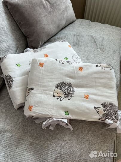 Бортики в детскую кроватку для новорожденных