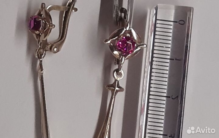 Серьги СССР винтаж