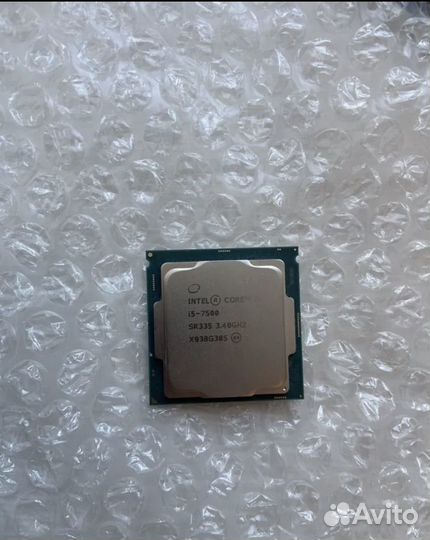 Процессор Intel core i5 7500