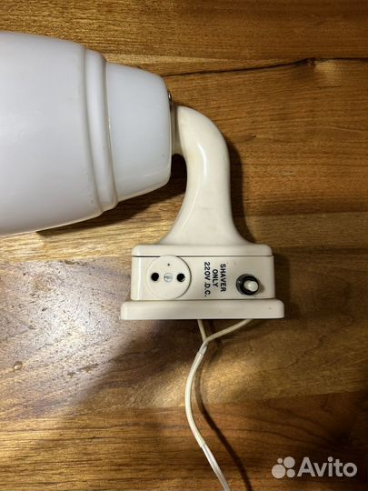 Антикварный настенный светильник. Англия