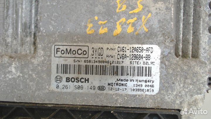 Блок управления двигателем Ford C-Max