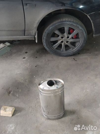 Нержавеющий бачок выхлопа MG-rase