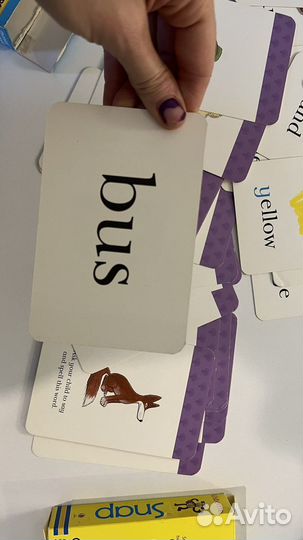 Карточки английский Biff Chip алфавит