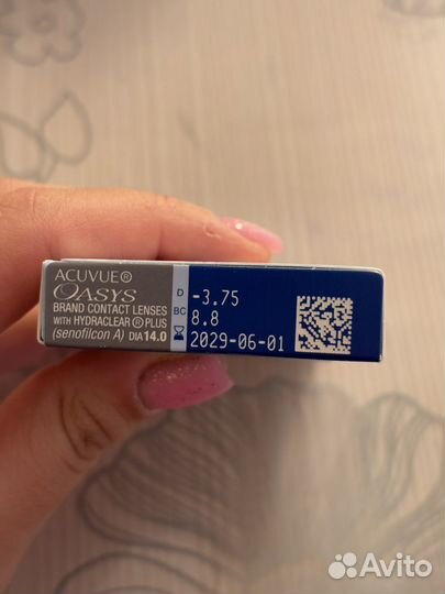 Линзы контактные acuvue oasys двухнедельные