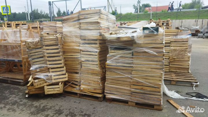 Деревянные ящики для хранения овощей и фруктов