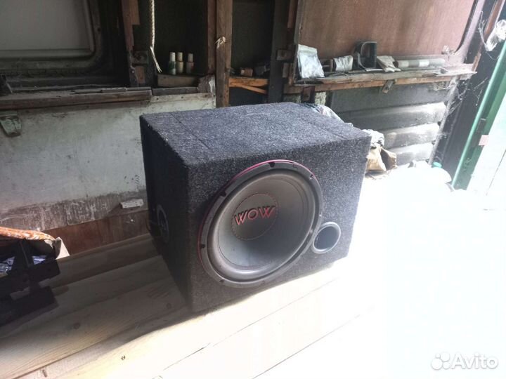 Сабвуфер и усилителем