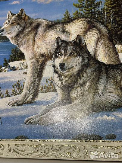 Картина Волки