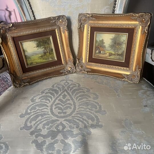 Картины масло. франция