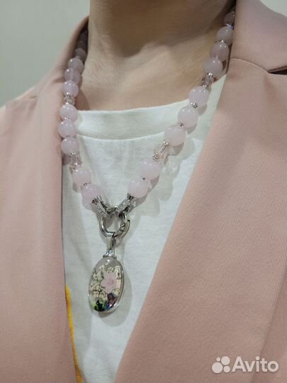 Комплект колье и браслет