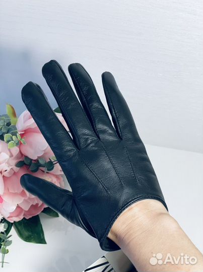 Перчатки Zara новые натуральная кожа