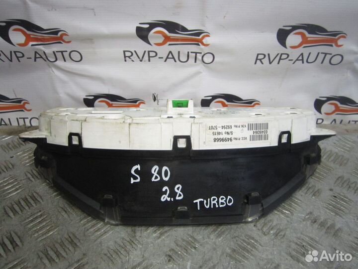 Панель приборов Volvo S80 2.8 1998-2003