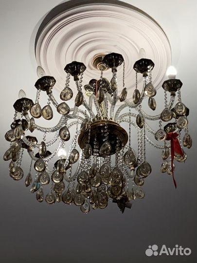 Люстра потолочная подвесная бу