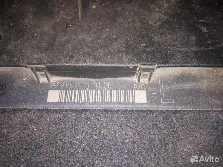 Блок сиденья 215 820 02 26 мерседес W215 CL