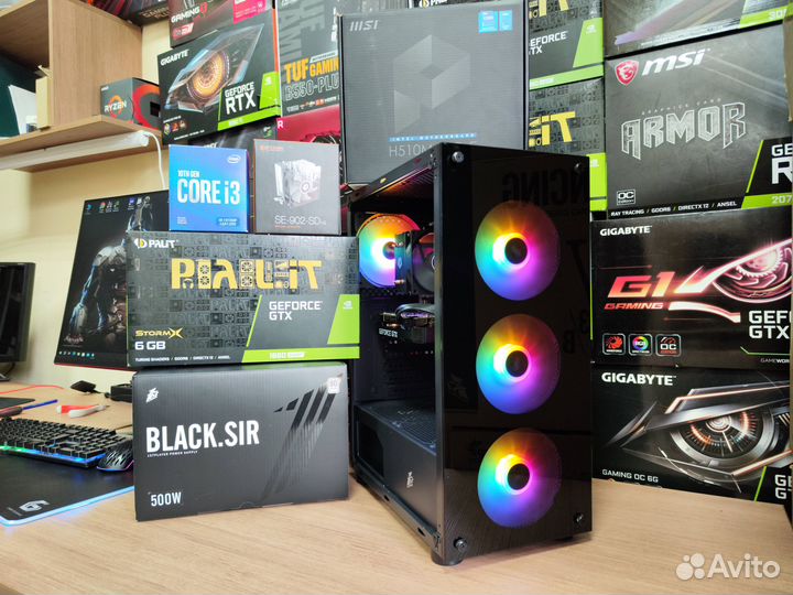 Новый игровой пк для современных игр Intel+Nvidia