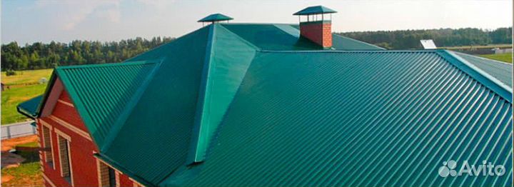 Профнастил кровельный С 21 0,4мм