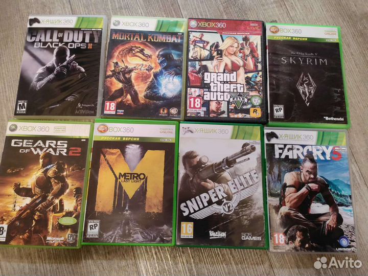 Игры для xbox 360, большой выбор, новые