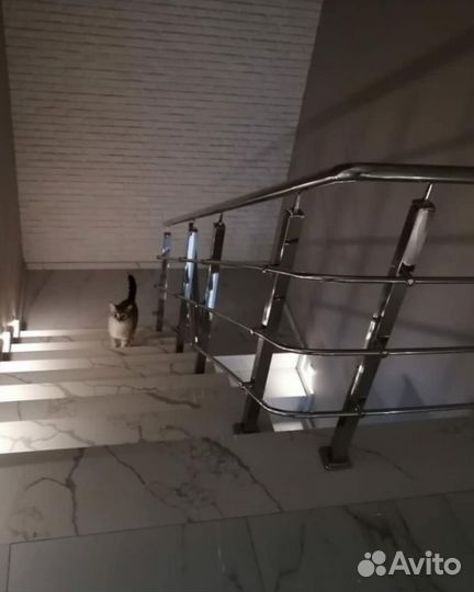 Лестница из искусственного камня