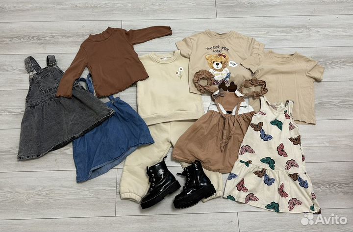 Пакет/капсула вещей для девочки 98-104