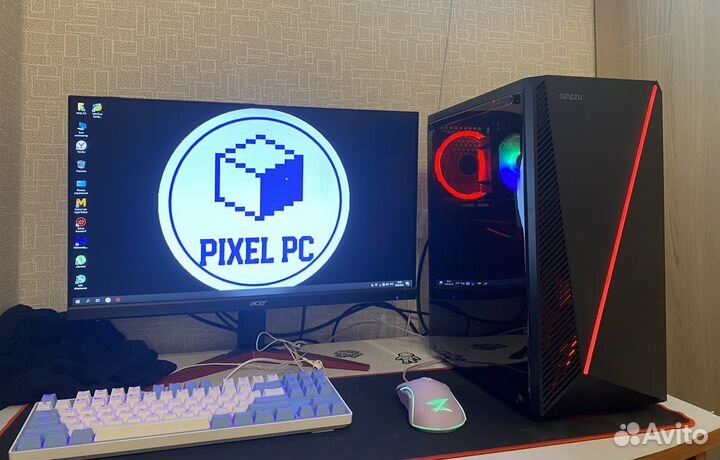 Игровой пк i5-3450/16GB/RX590/SSD512GB + HDD 1TB