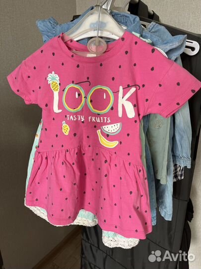 Платья для девочки пакетом 92