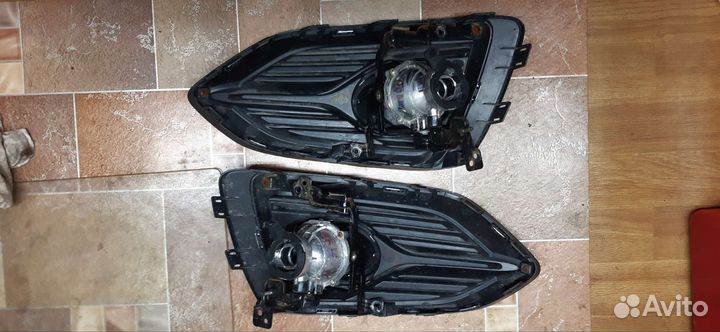 Противотуманные фары на hyundai solaris 2