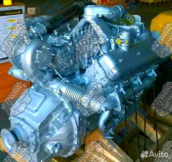 Двигатель ямз 236 бе турбированный V6 (09/46)