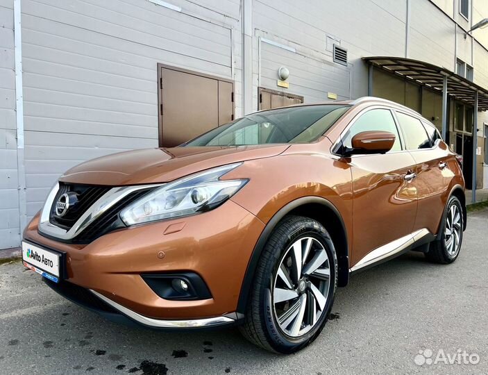 Nissan Murano 3.5 CVT, 2017, 165 055 км