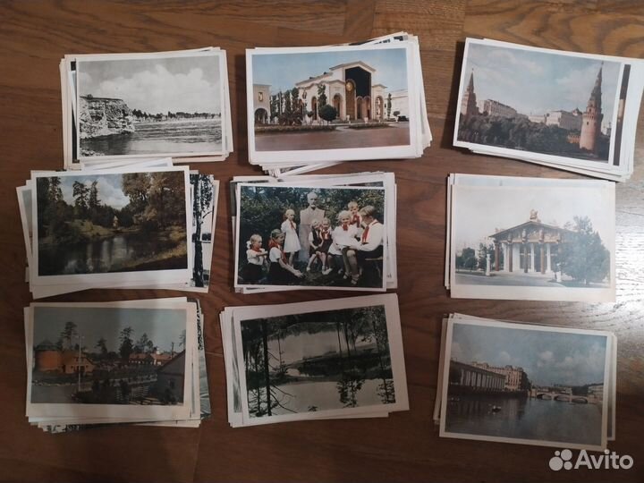 Почтовые карточки 1950-х годов