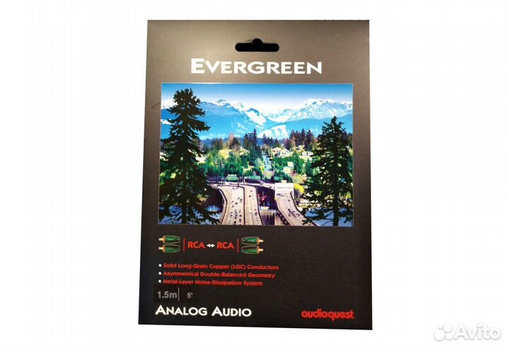 Audioquest Evergreen 2RCA-2RCA 2.0m