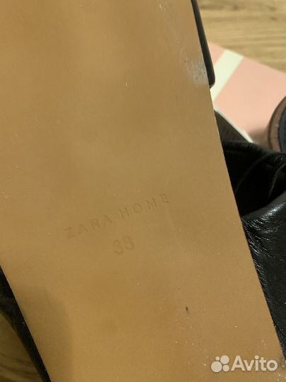 Сандалии zara 38